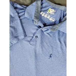 TailorByrd Mens XL Blue Poly/Spandex Polo Shirt